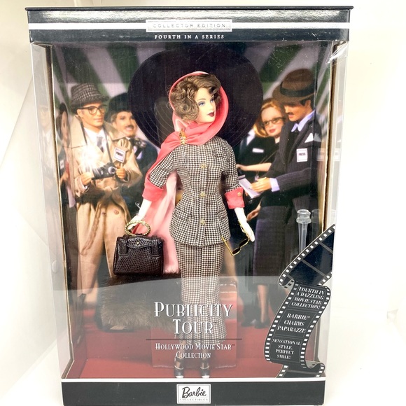 Publicity Tour Barbie💥2000~NIB💥Hollywood Movie Star Collection 4th in Series - Picture 2 of 15